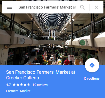 Farmer’s Market San Francisco
